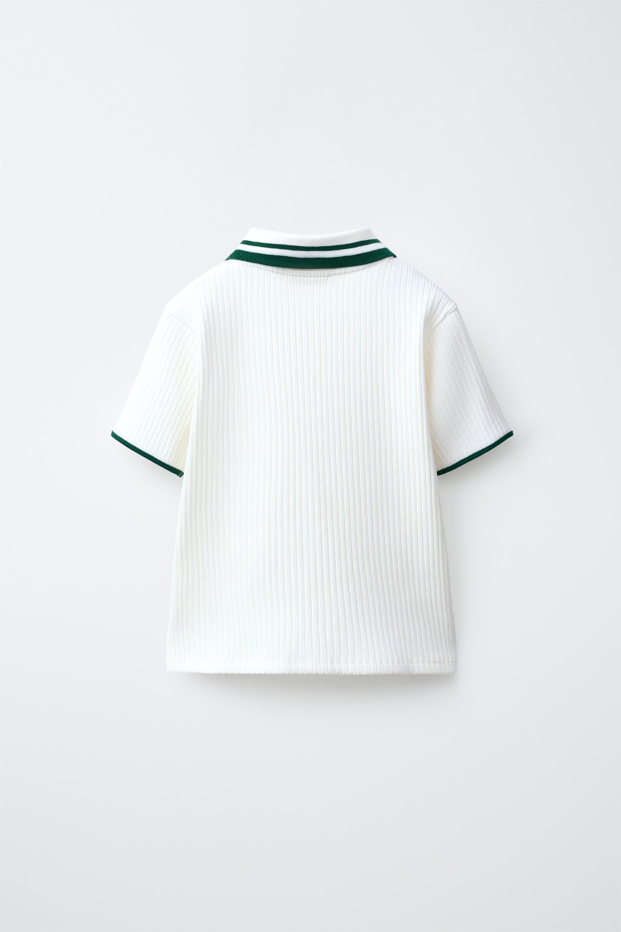 RIBBED EMBROIDERED POLO PENN ©